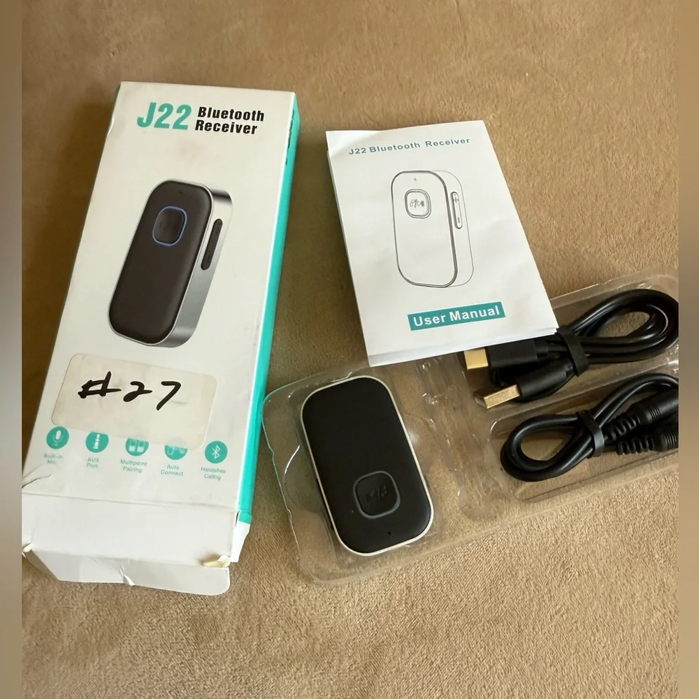 Bluetooth Receiver J22 - Black